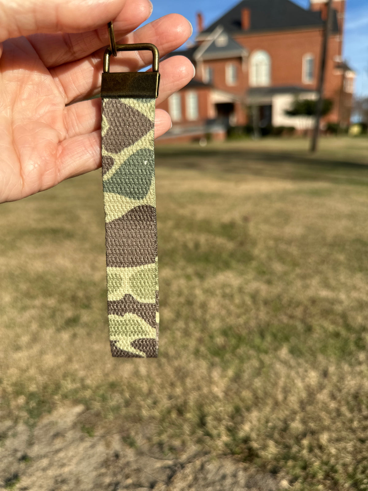 Duck Camo Key Fob Wristlet, Old School Duck Camo, Keychain Wristlet, Camo Wrist Lanyard